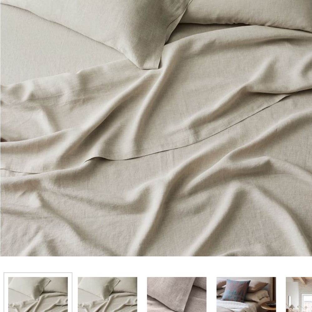 West Elm European duvet cover